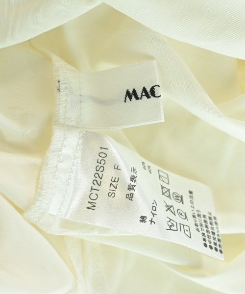 MACHATT（マチャット）ブラウス 白 サイズ:F レディース/2200612005150