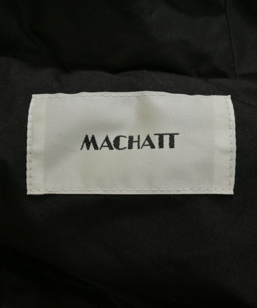 MACHATT（マチャット）ダウンジャケット/ダウンベスト 黒 サイズ:F レディース/2200692767023
