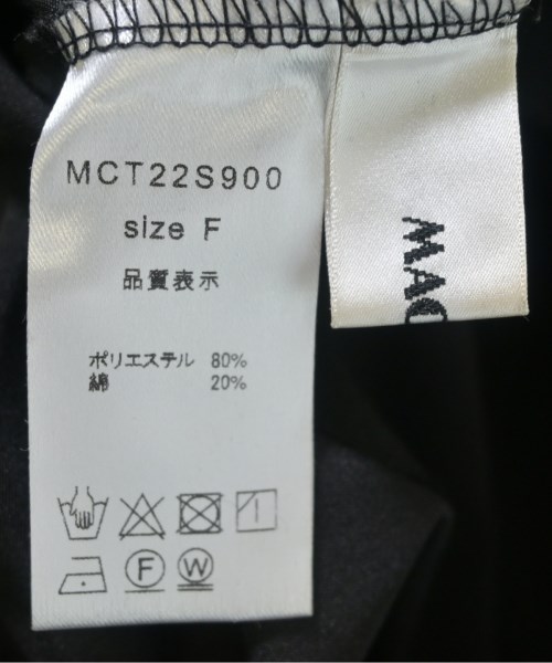 MACHATT（マチャット）オールインワン/サロペット 黒 サイズ:F レディース/2200693882060