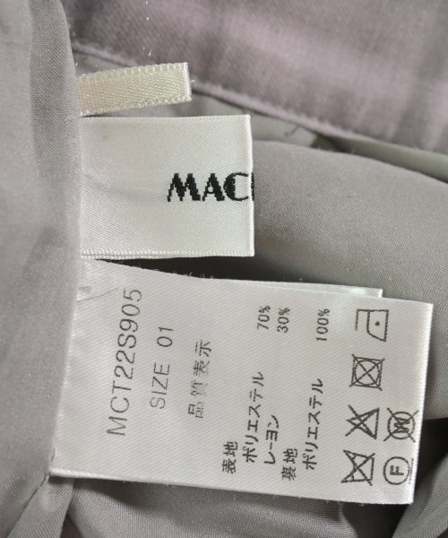 MACHATT（マチャット）スラックス 紫 サイズ:1(S位) レディース/2200656976027