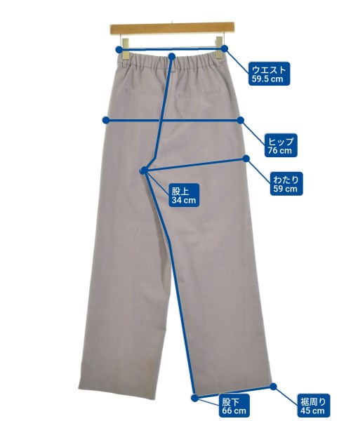 MACHATT（マチャット）スラックス 紫 サイズ:1(S位) レディース/2200656976027