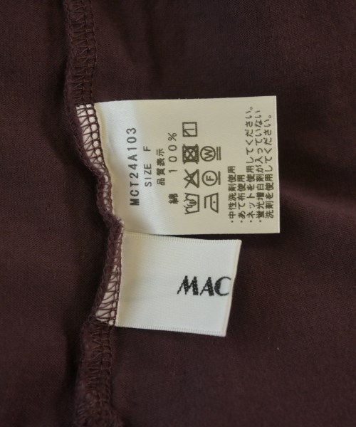MACHATT（マチャット）Tシャツ・カットソー 赤 サイズ:F レディース/2200659089090