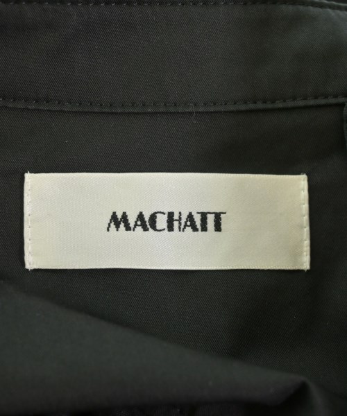 MACHATT（マチャット）シャツワンピース 黒 サイズ:F レディース/2200715058060