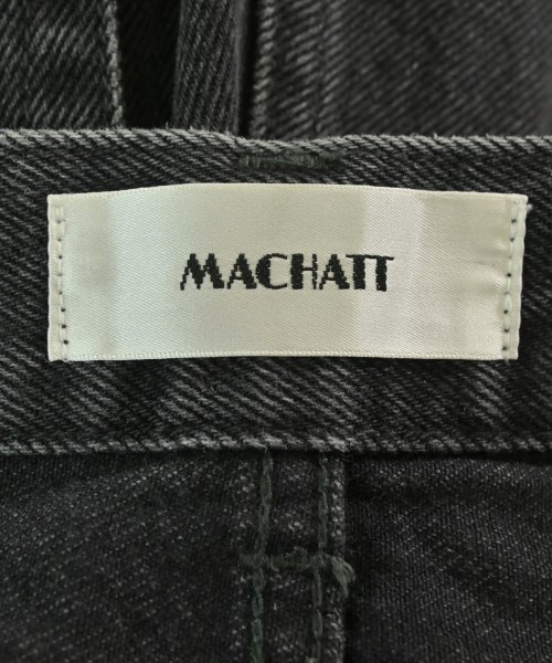MACHATT（マチャット）デニムパンツ 黒 サイズ:M レディース/2200669321050