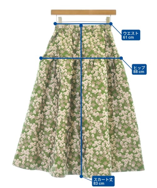 MACHATT（マチャット）ロング・マキシ丈スカート 緑 サイズ:-(XS位) レディース/2200666446138