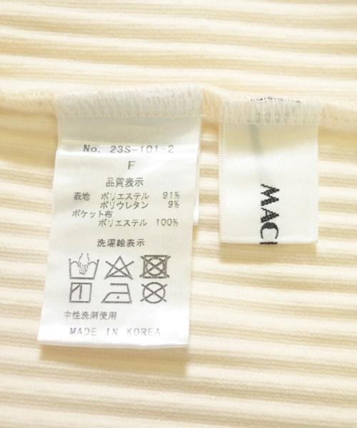 MACHATT（マチャット）ワンピース 白 サイズ:F レディース/2200721310206