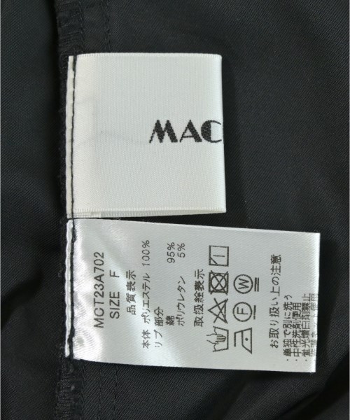MACHATT（マチャット）その他 黒 サイズ:F レディース/2200718476106