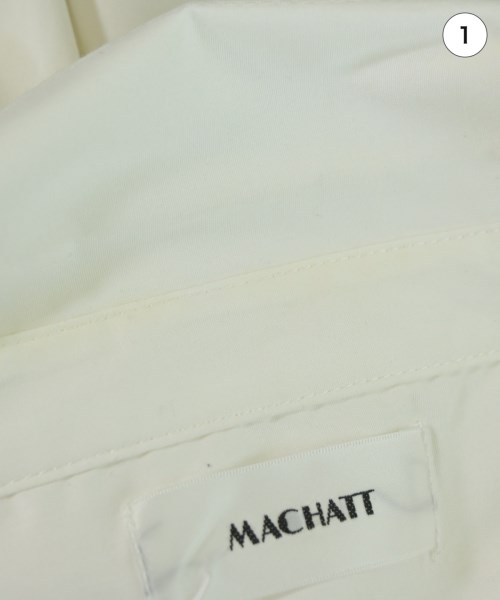 MACHATT（マチャット）カジュアルシャツ 白 サイズ:F レディース/2200718476113