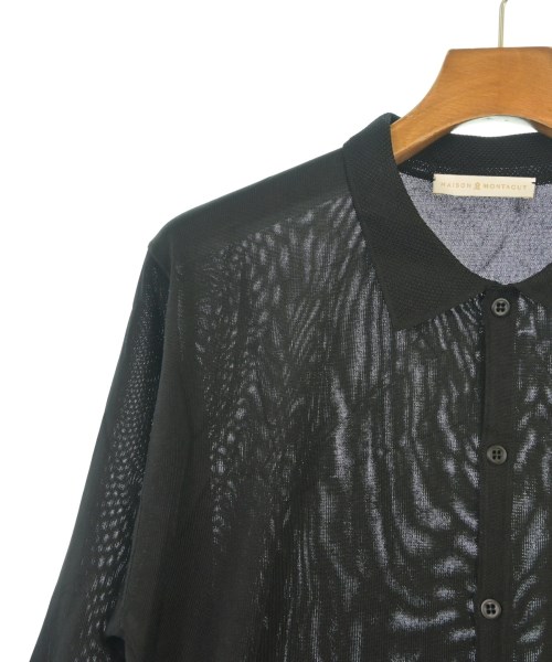 MAISON MONTAGUT（メゾンモンタギュ）カーディガン 黒 サイズ:M メンズ/2200619112011