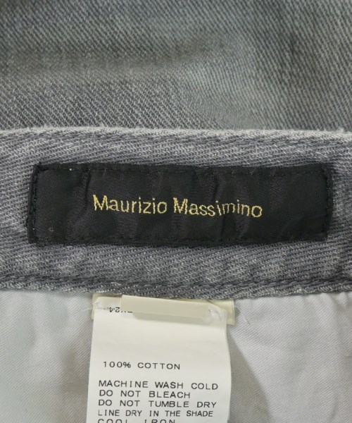 Maurizio Massimino（マウリッツォマッシミーノ）デニムパンツ グレー サイズ:38(S位) レディース/2200715496206