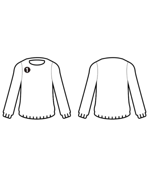 mei-mei（メイメイ）ニット・セーター 赤 サイズ:-(M位) レディース/2200637898065