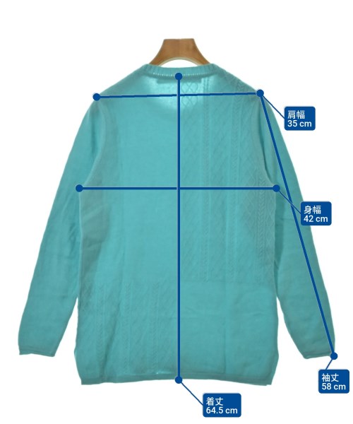 mei-mei（メイメイ）ニット・セーター 青 サイズ:F レディース/2200661516140