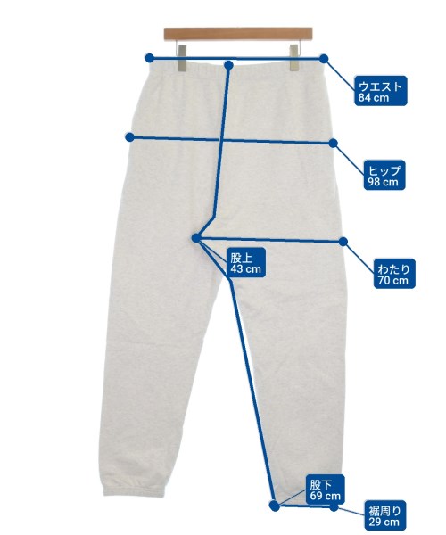 mocT（モックティー）スウェットパンツ グレー サイズ:XXL メンズ/2200624399445