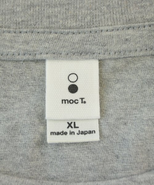 mocT（モックティー）Tシャツ・カットソー グレー サイズ:XL メンズ/2200685341063