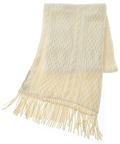 NATURAL BASIC(ナチュラルベーシック)マフラー 白 サイズ:-/2200638895162