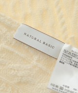 NATURAL BASIC（ナチュラルベーシック）マフラー 白 サイズ:- レディース/2200638895162