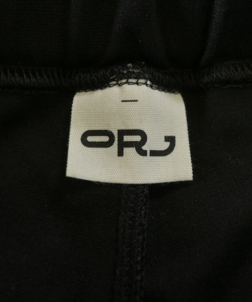 ORJ（オーアールジェイ）スウェットパンツ 黒 サイズ:2(M位) レディース/2200642516114