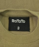 ROTOTO（ロトト）Tシャツ・カットソー 茶 サイズ:3(L位) メンズ/2200718813147