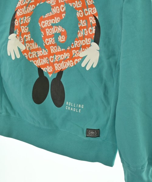 ROLLING CRADLE（ローリングクレイドル）スウェット 緑 サイズ:-(S位) メンズ/2200646803036