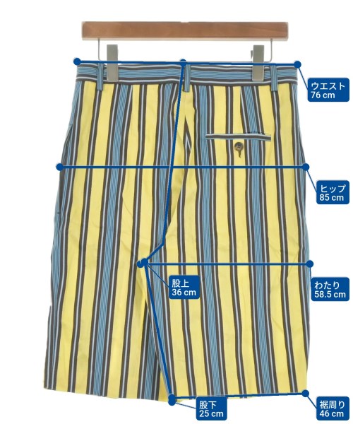ROSIE ASSOULIN（ロージーアスリーヌ）クロップドパンツ 黄 サイズ:2(M位) レディース/2200631181279