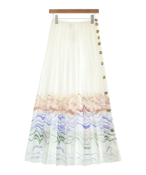 ROSIE ASSOULIN(ロージーアスリーヌ)ロング・マキシ丈スカート 白 サイズ:S/2200631199694