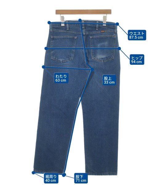 RUSTLER （ラストラー）デニムパンツ 紺 サイズ:34(XL位) メンズ/2200619311261