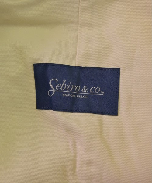 Sebiro & Co.（セビロアンドコー）ステンカラーコート 白 サイズ:L メンズ/2200525093022