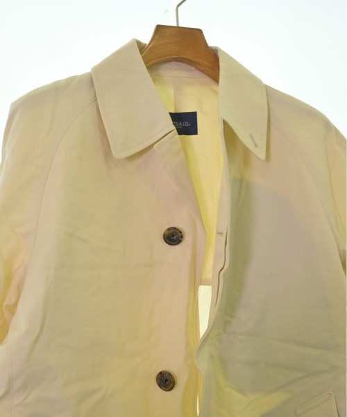 Sebiro & Co.（セビロアンドコー）ステンカラーコート 白 サイズ:L メンズ/2200525093022