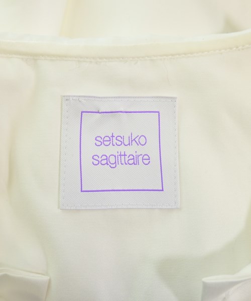 setsuko sagittaire（セツコサジテール）ブラウス 白 サイズ:F レディース/2200620213011