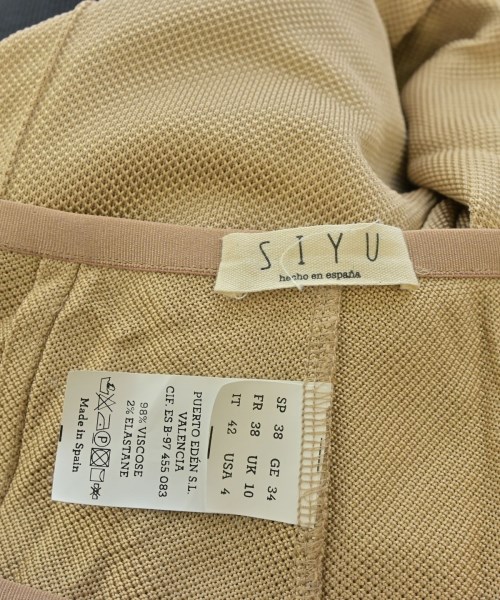 SIYU（シユ）その他 ベージュ サイズ:38(M位) レディース/2200702848421