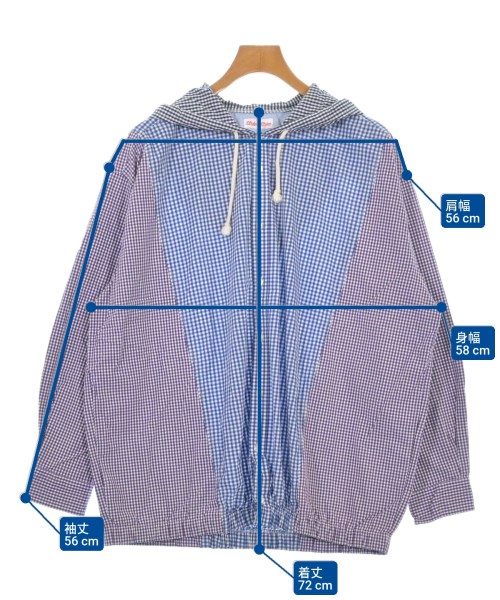 Slider Store（スライダーストア）カジュアルシャツ 青 サイズ:-(XXL位) メンズ/2200619912055