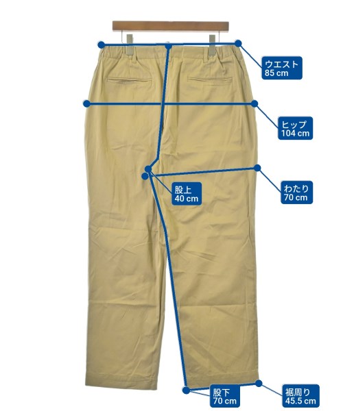 SO SHOP & HOSTEL（ソウショップアンドホステル）チノパン ベージュ サイズ:3(L位) メンズ/2200667884137