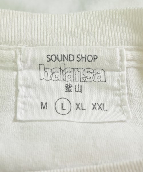 SOUND SHOP balansa（サウンドショップバランサ）Tシャツ・カットソー 白 サイズ:L メンズ/2200629593091