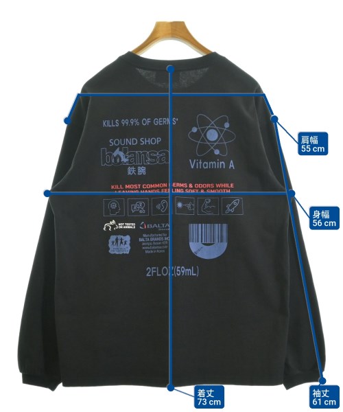 SOUND SHOP balansa（サウンドショップバランサ）Tシャツ・カットソー 黒 サイズ:L メンズ/2200699276047