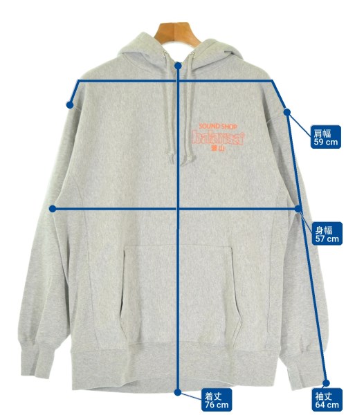 SOUND SHOP balansa（サウンドショップバランサ）パーカー グレー サイズ:XL メンズ/2200715550113