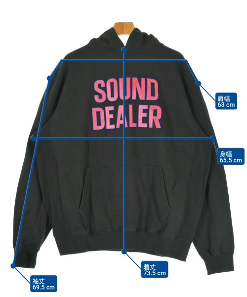 SOUND SHOP balansa（サウンドショップバランサ）パーカー 黒 サイズ:XL メンズ/2200715550434