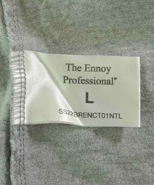 The Ennoy Professional（エンノイプロフェッショナル）Tシャツ・カットソー グレー サイズ:L メンズ/2200643614031
