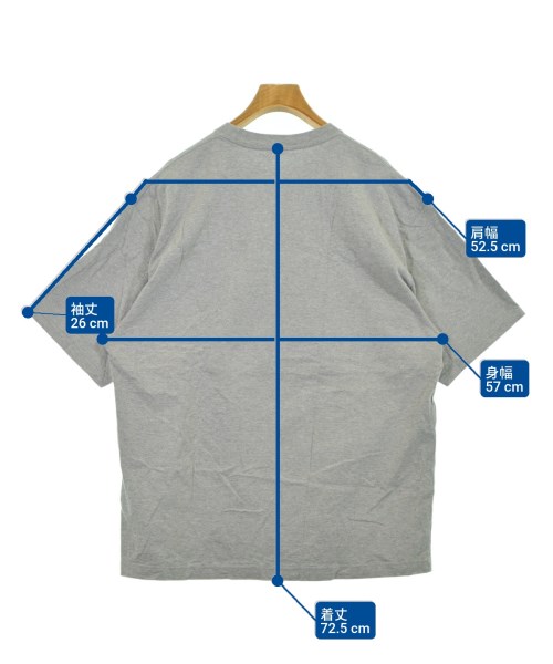 The Ennoy Professional（エンノイプロフェッショナル）Tシャツ・カットソー グレー サイズ:L メンズ/2200643614031