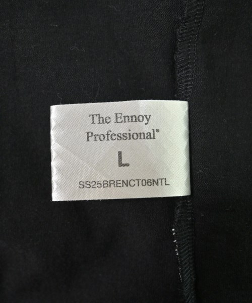 The Ennoy Professional（エンノイプロフェッショナル）Tシャツ・カットソー 黒 サイズ:L メンズ/2200634474033