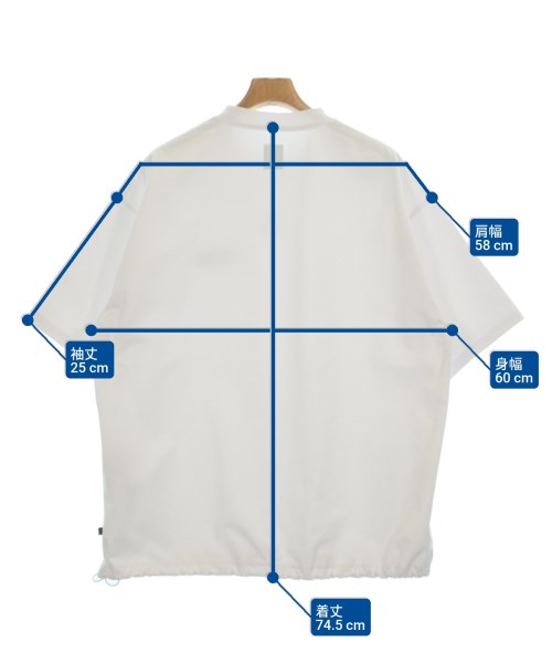 The Ennoy Professional（エンノイプロフェッショナル）Tシャツ・カットソー 白 サイズ:L メンズ/2200614830033