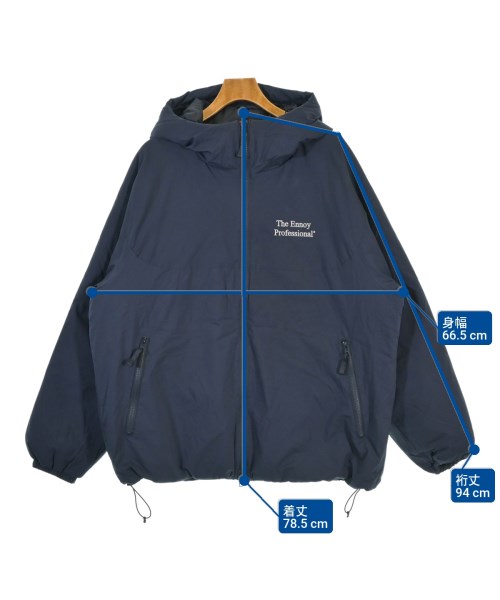 The Ennoy Professional（エンノイプロフェッショナル）ダウンジャケット/ダウンベスト 紺 サイズ:XL メンズ/2200679030010