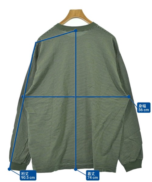 The Ennoy Professional（エンノイプロフェッショナル）Tシャツ・カットソー 緑 サイズ:XL メンズ/2200689838392