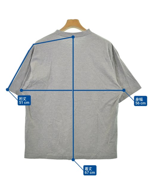 The Ennoy Professional（エンノイプロフェッショナル）Tシャツ・カットソー グレー サイズ:M メンズ/2200699673051