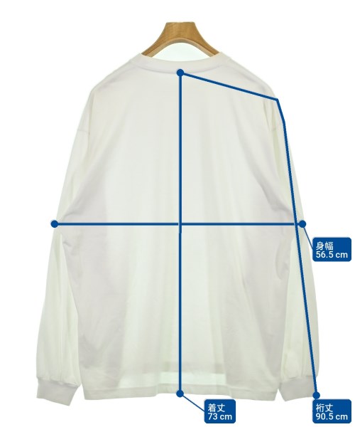 The Ennoy Professional（エンノイプロフェッショナル）Tシャツ・カットソー 白 サイズ:L メンズ/2200699511155