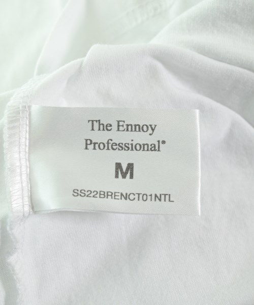 The Ennoy Professional（エンノイプロフェッショナル）Tシャツ・カットソー 白 サイズ:M メンズ/2200644926072