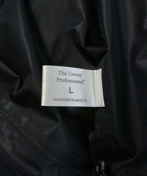 The Ennoy Professional（エンノイプロフェッショナル）ブルゾン 黒 サイズ:L メンズ/2200653639017
