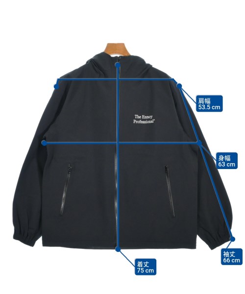 The Ennoy Professional（エンノイプロフェッショナル）ブルゾン 黒 サイズ:L メンズ/2200653639017