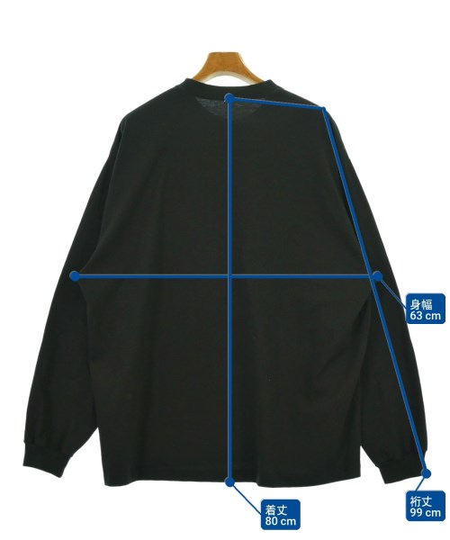 The Ennoy Professional（エンノイプロフェッショナル）Tシャツ・カットソー 黒 サイズ:XL メンズ/2200661446164