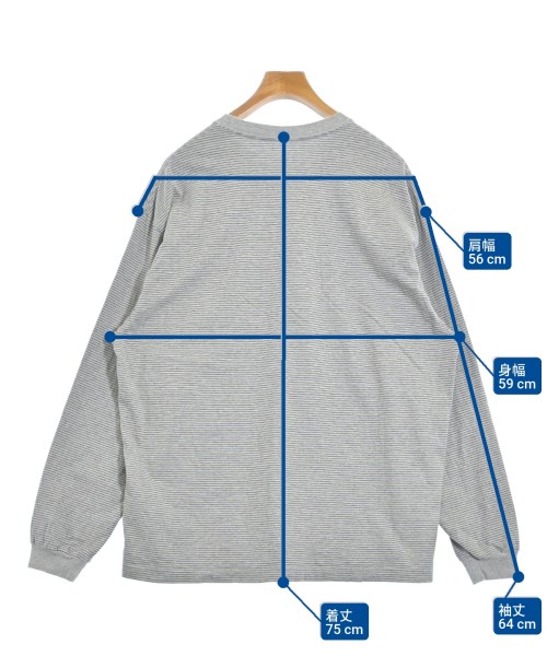 The Ennoy Professional（エンノイプロフェッショナル）Tシャツ・カットソー グレー サイズ:XL メンズ/2200662257035