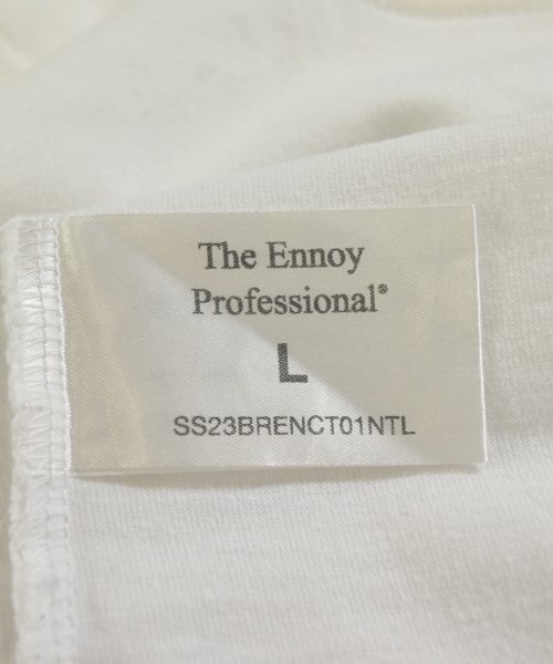 The Ennoy Professional（エンノイプロフェッショナル）Tシャツ・カットソー 白 サイズ:L メンズ/2200712082068